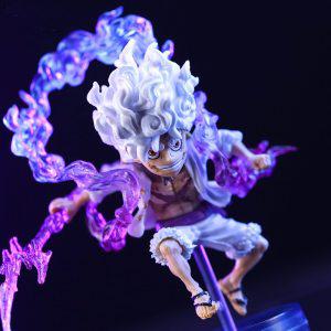 몽키 원피스 한정판 캐릭터 피규어 미니 애니메이션 배틀 루피 기어 5 액션 니카 조각상 PVC 모델 인형 컬