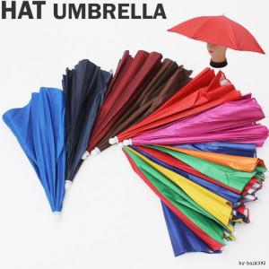 다용도 모자우산 우산모자 낚시 햇빛가리개 인쇄가능