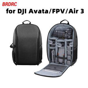 DJI 에어 3 FPV 콤보 아바타 드론용 보관 가방, 배낭 리모컨 핸들 방수 케이스, 안경 2 V2 액세서리