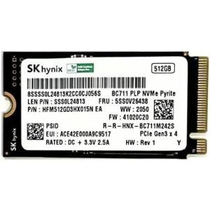 SKhynix 512GB M2 2242 42mm BC711 NVMe PCI