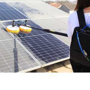 태양광 판넬 청소 도구 온실 물 유리 브러쉬 장비