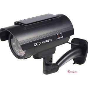 가짜cctv 카메라 방수 모형 리얼캠 LED 각도조절 충전 태양열 적외선fgh157