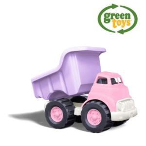 [RGN3OO8T]그린토이즈 덤프트럭 핑크 자동차 작동완구