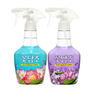 A 샤프란 꽃담초 섬유탈취제 400ml x 2 + 리필 320ml x 6_MC