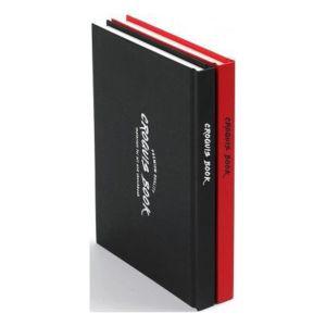 S1005-검정 양장스케치북 A4 105g 제본 80장-40713 스케치북 노트 크로키 종이 도화지