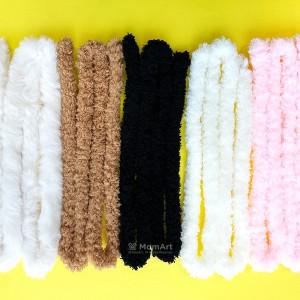 [보리보리/맘아트]맘아트 공예용 모루 인형 만들기 재료 털모루 철사 키링
