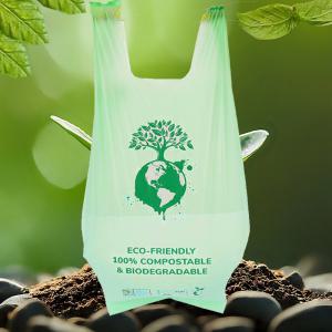 친환경 생분해 비닐봉투 2L 옥수수 PLA 썩는 쓰레기 배변 봉투