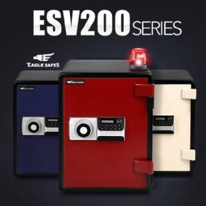 ESV200 디지털 내화금고 63KG 서랍1 선반2 경보장치