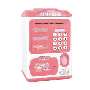 씨티라이프 ATM지문저금통 핑크, 1개