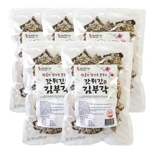 남원 전통 찹쌀 김부각 대용량 100gx5봉(500g) 한 입에 쏘~옥 갓튀긴김부각 소담