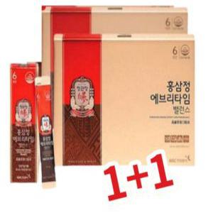 건강식품 정관장 홍삼 홍삼정 에브리타임 밸런스 10ml 20포 스틱 2박스