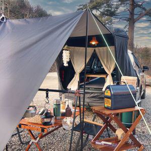 브리즈문 카크닉 차박 꼬리 텐트 차량용 도킹 텐트 카 쉘터