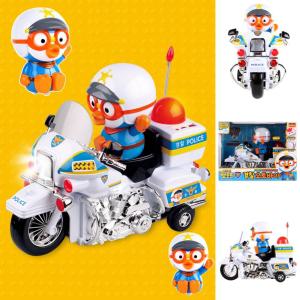 뽀로로 경찰 놀이 오토바이 피규어 멜로디 노래 동요 사운드 유아 어린이 장난감 선물
