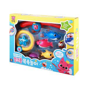 [오너클랜]핑크퐁 자석 낚시 목욕놀이 1P 유아 물놀이 장난감