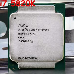 인텔 코어 프로세서 i7 5820K SR20S 6 코어 3.30GHz 22nm 15MB 140W CPU LGA 2011-3