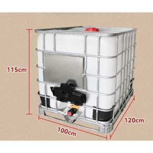 약품탱크 ibc통 1000L 물 탱크 ibc 화학약품 산업용 오일통 물탱크