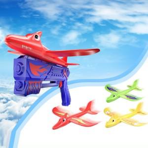 공룡 에어 글라이더 건 3color 다이노 비행기 슈팅 장난감