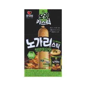 롯데푸드 키스틱 노가리스틱 500g(50gX10개) 청양마요맛 간식 소시지_MC