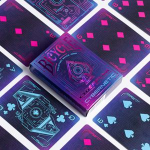 미국 바이시클 사이버펑크 사이버네틱 플레잉카드 마술 카드 포커 게임