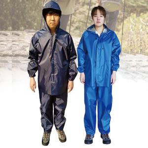 [오너클랜]신사 레인코트 우의 비옷 우비 판초 현장 작업용 안전