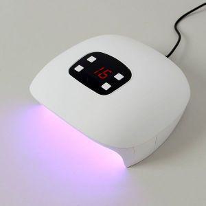 [오너클랜]타이머 UV LED 젤네일 램프 화이트 레진 경화기