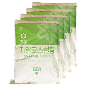 [CJ제일제당] CJ제일제당 백설 자일로스 설탕 15kg 4개