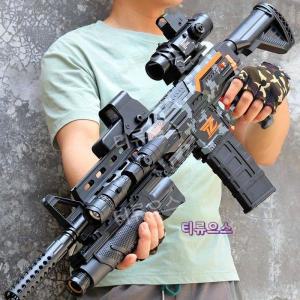 너프건 M416 장남감 총 따발총 AK47 오토매틱 전동 소총
