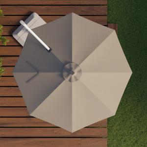 코스트코 앳레저 LED 캔틸레버 우산 지름 3.35m,베이지ATLeisure 11 Cantilever Umbrella w/LED Lights,BE
