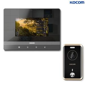 코콤 비디오폰 초인종 포함 세트 디지털 인터폰 교체 설치 K6B VP W701IoT KC-R80E