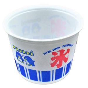 일본 카키고오리 일회용 테이크아웃 플라스틱 빙수 컵 그릇 270ml 100개 501455