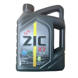 ZIC SK 합성 엔진오일 지크 X7 4L LPG 전용 가스차 전용