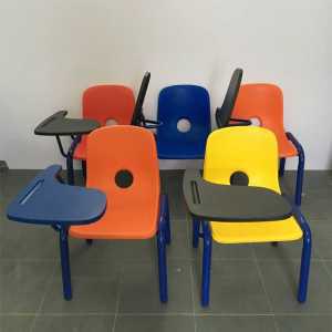 일체형 책걸상 의자 어린이 학원 초등학생 학습 책상 접이식 인강 체어 강의실 공부 책장 자습실 학교 수강