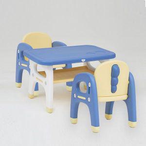 [NS홈쇼핑]헬로 디노 유아책상+의자 세트 2인용[31032088]
