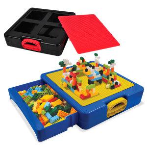 브릭 장난감 휴대용 케이스/레고블럭 호환 테이블