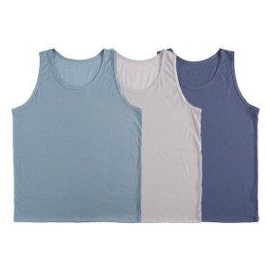 [인따르시아] 002 남성 면혼방 3매 민소매 남자런닝 셔츠 메리야스