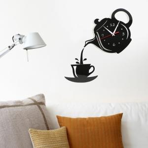 인테리어 시계만들기 거실 DIY 조용한 벽 벽걸이 붙이는 카페향기 벽시계 월데코 디자인