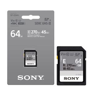 소니 SD카드 SF-E64A SDXC Class10 UHS-II U3 V30 지원 64GB 메모리카드/온라인대리점