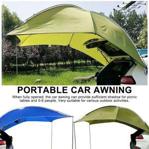 차박 도킹 차량용 텐트 자동차 천막 야외 캠핑 SUV 트렁크 사이드 지붕 상단 방수 UV 옥상