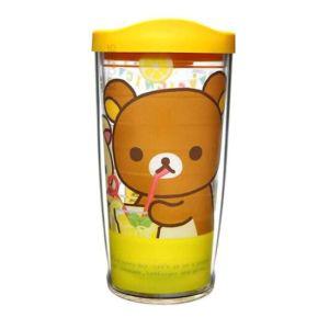 유아물컵 어피치 에코젠 텀블러 어린이 음료컵 물컵 옐로 350ml