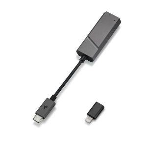 Astell  Kern HC2 휴대용 헤드폰 앰프 USB DAC 케이블, iOS 및 안드로이드용 균형 출력, 3.5mm 어댑터 무