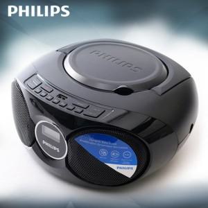 필립스358 휴대용 USB MP3 CD플레이어 라디오 FM 카셋트 오디오