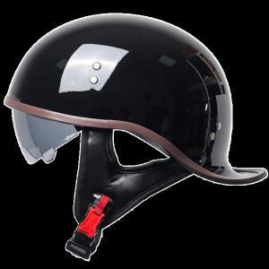 반모헬멧 레트로 남성용 바이크 방수백팩 헬멧 하드  하프 헬멧 통합 렌즈 빈티지 모터 인증 Casco 안전 모