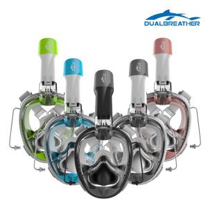 듀얼브레서 프리다이빙V3 스노쿨링 마스크 장비 성인용 수영 물안경