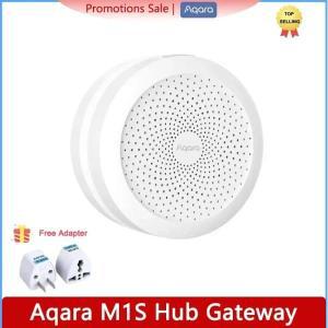 Aqara M1S 허브 게이트웨이 리모컨 허브 지그비 30 RGB LED 야간 조명 시리 음성 앱 홈 워크 미지아 앱 홈