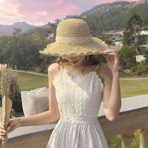 라탄 모자 휴양지 바캉스 벙거지 비치 챙넓은 왕골 자외선차단 뜨개 밀짚 버킷햇 여행 여름