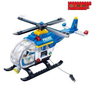 [신세계몰]반바오 (블록) 경찰 헬리콥터 (BO7008) (WBDF718)