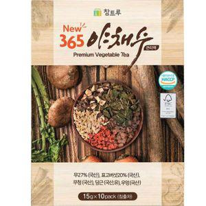 참트루 365 야채수 표고버섯 우엉 주전자 티백 10p 15