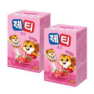 동서 제티 딸기맛 20T X 2개/어린이 음료 간식