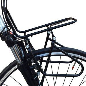 MTB 로드 바이크 프론트 패니어 랙 자전거 화물 베어링 캐리어 가방 수하물 선반 브래킷 사이클링 15kg