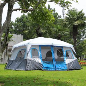 온가족캠핑 투룸 대형 거실형 텐트 12인용 고밀도 방수 야영 감성 사계절